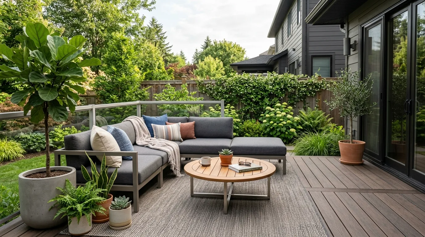 Lounge Deck for Conversation